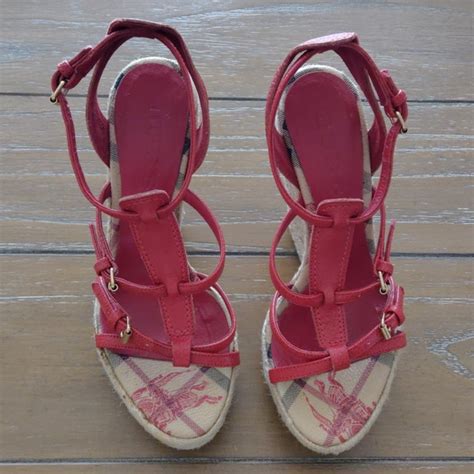 Women's Burberry Platform Shoes 